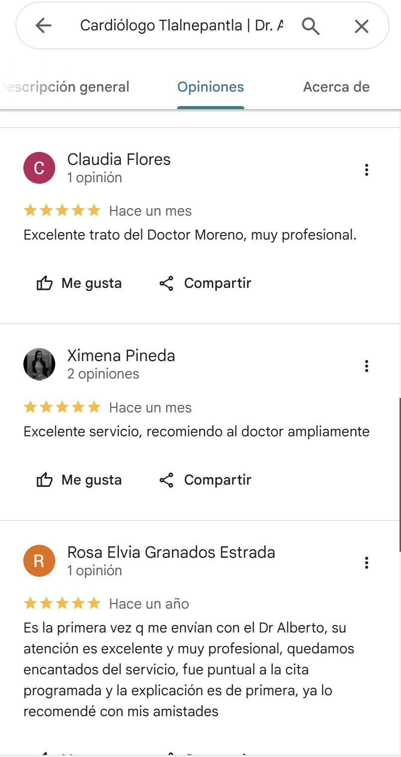 testimonios de pacientes