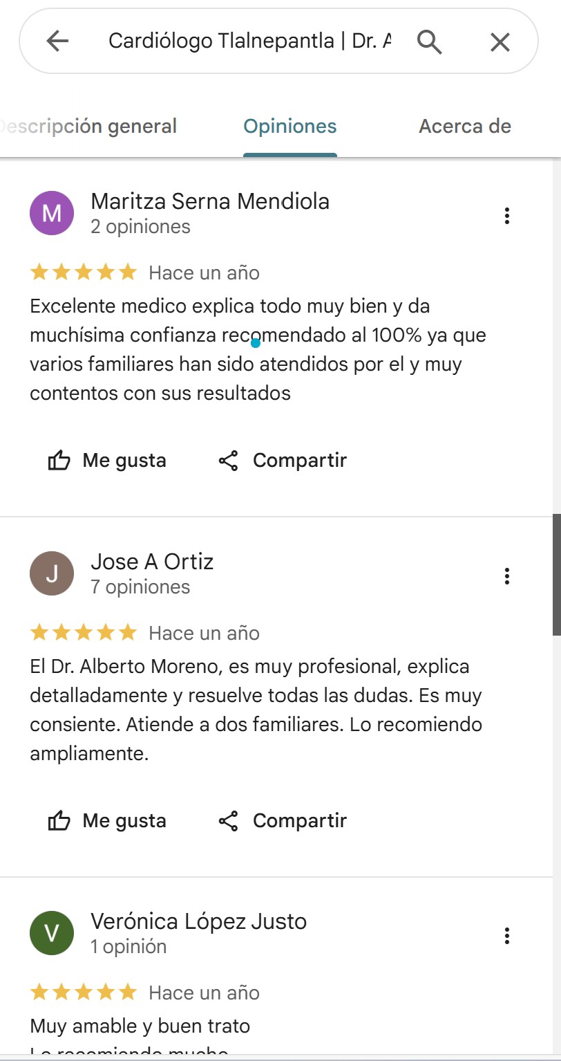 testimonios de pacientes